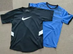 NIKE adidas サッカーシャツ 2枚セット 150のサムネイル