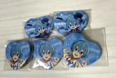 すとぷり ころんくん ハート缶バッジ 5個セット