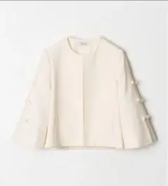 LOULOU WILLOUGHBYダブルクロスリボンジャケットのサムネイル