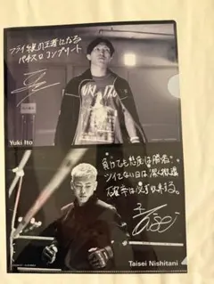 RIZIN 伊藤裕樹　西谷大成　コメント入りファイル