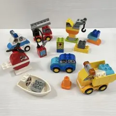 レゴ デュプロ 10816 10957 乗り物セット くるま ヘリ まとめ売り