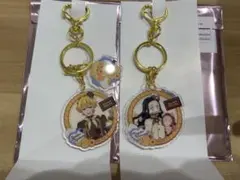 鬼滅の刃　バレンタイン　ホワイトデー　アクリルチャーム　我妻善逸　竈門禰豆子