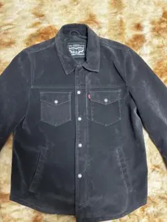 値下げ対応可 [レア品] Levi's ブラック スエード ジャケット