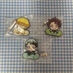 鬼滅の刃 キャラばんちょうこうヘアクリップ 竈門炭治郎 我妻善逸 愈史郎 ガチャ