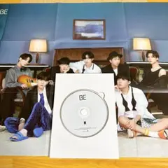BTS BE CDとポスター
