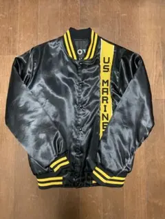 USA製 ヴィンテージ 米海兵隊 USMC ナイロンジャケット スタジャン