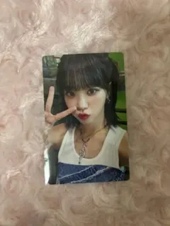 ルセラフィム UNFORGIVEN JP ソロジャケ トレカ チェウォン