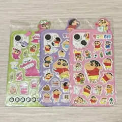 【韓国限定】クレヨンしんちゃん シール3枚セット