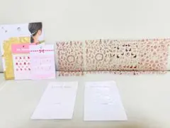 ネイルシール マイメロ クリスマス 雪の結晶 金箔 まとめ売り ネイルアート