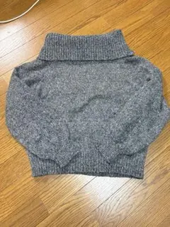 SHEIN グレー オフショル　ニット　M