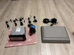 トヨタ純正 ナビ フリップダウンモニター ETC セットのサムネイル