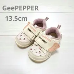 GeePEPPER　ベビーシューズ　13.5　さくらんぼ　赤ちゃん　靴