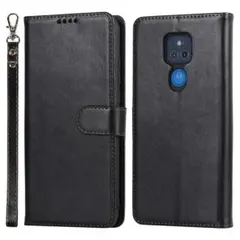 ★MotorolaMotoGPlay ケース 手帳型 財布型 ストラップ付