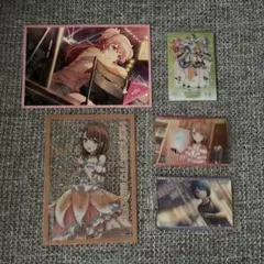 プロセカ モアジャン モモジャン クリアシート ウエハース キラキラポストカード