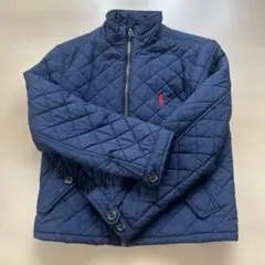 Polo Ralph Lauren ネイビー キルティングジャケット 140