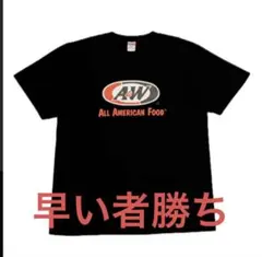 A&W All American Food Tシャツ ブラックのサムネイル