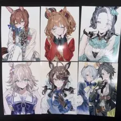 ウマ娘　ネットプリント　mmさん　6枚