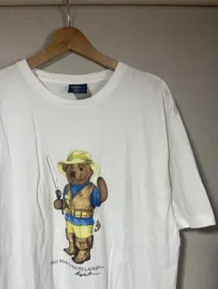 古着 ラルフローレン プリントT ポロベア POLO ユニセックス ストリート