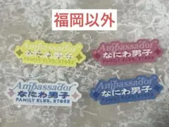 【ロゴのみ】なにわ男子 ファミクラストアアンバサダー フレークシール