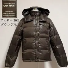 FLASH REPORT フラッシュリポート ダウンジャケット y2k お兄系