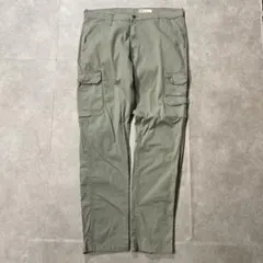 美品　Wrangler ラングラー カーゴパンツ W36 オリーブ テーパードのサムネイル