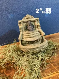 西洋アンティーク風 天使像 ブロンズ調 プットー 高さ約50cm 重量約4kg