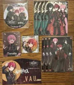 と*ぃ様 すとふぇす　Knight A　Knight X　ばぁうくん　缶バッジ
