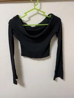 GRL オフショルダー ブラック