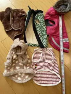 中古★犬服セット 小型犬用 5着　Bセット
