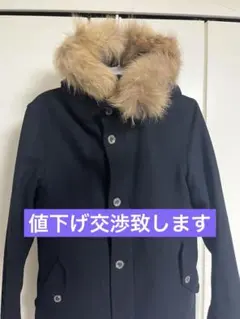 ユナイテッドアローズ ファー付きピーコート