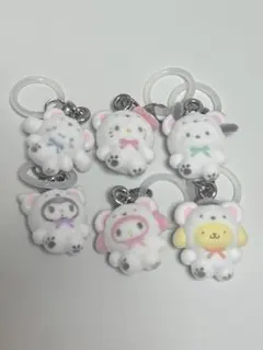 サンリオふわふわスノー めじるしアクセサリー コンプセット