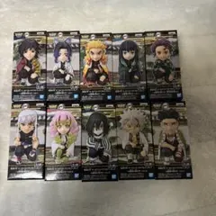 鬼滅の刃　ワールドコレクタブルフィギュア お館様の前だぞ　コンプリートセット