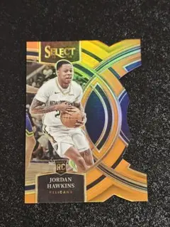 Jordan Hawkins RC Orange /65 Select