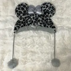 ディズニーミニー豹柄ファンキャップ