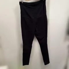 ウルトラストレッチマタニティレギンスパンツL2本、裏ベロアあったかパンツL