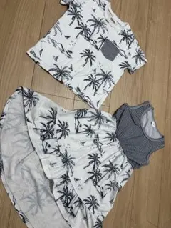 Tシャツ2Y(90〜95)ワンピース4-5Y(110)セット
