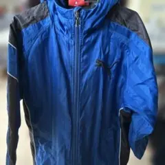 Puma フード付きジャケット 青