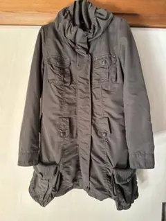 エレンカーレデュエ　ミリタリー風薄手コート