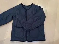 petit main キルティングジャケット 130cm ブラック