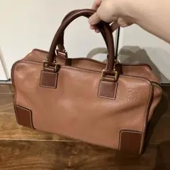 LOEWE ロエベ アマソナ ハンドバッグ ピンクブラウン　36のサムネイル