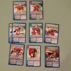 デジモンカード ギルモン進化系列デュークモン含むセット