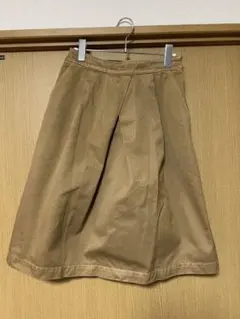 MHL. コットン100% ひざ丈スカート サイズIII