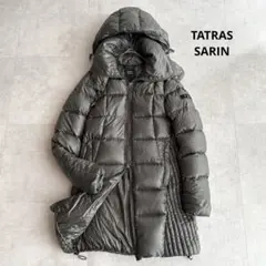 希少色✨TATRAS サリン ダウンコート アウター ナイロン ロング丈 S相当