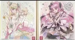 プリキュア色紙ART 7　キュアズキューン　キュアキッス　レア色紙