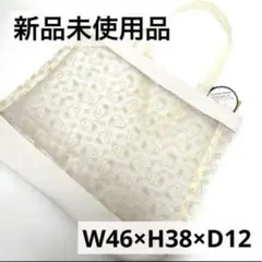 ♡スヌーピー♡ フロッキーメッシュトートバッグ　トートバッグ　バッグ　鞄