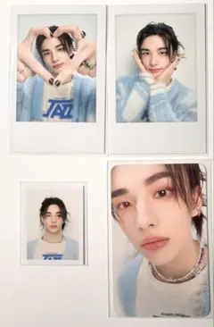 【匿名】Stray Kids スキズ トレカ ヒョンジン ペンミ ポラロイド