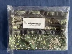 LeSportsac 限定版 動物柄ポーチ 約22.5cm x 15cm