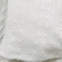 アラン柄★ニット生地　ベビーキッズ★ハンドメイド　大人子供服★コート冬トレーナー