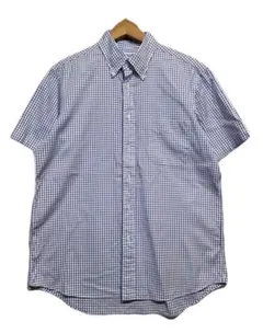 ★ Maker's Shirt 鎌倉 メーカーズ 半袖ボタンダウンシャツ L