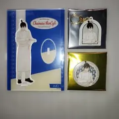秋*瀬様 チェンソーマンカフェ　早川アキ　缶バッジ アクリルスタンド　アクリルキ